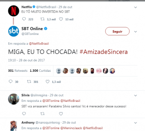 Netflix Brasil é uma das contas de marca com mais interações no mundo